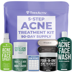 TreeActiv 5-Step Acne Treatment Kit